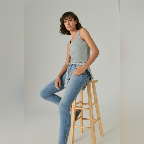 Lucky Brand Women's Mid Rise Super Skinny Ava Denim Jeans Size US 6 / 28 | EUC - Picture 6 of 11